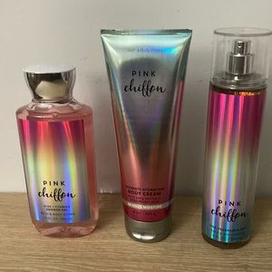 Bath and Body Works Pink Chiffon! Retired Fragrance!